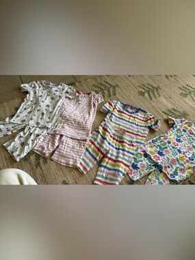 Mini Boden Girls' - 4 sets of PJ’s
